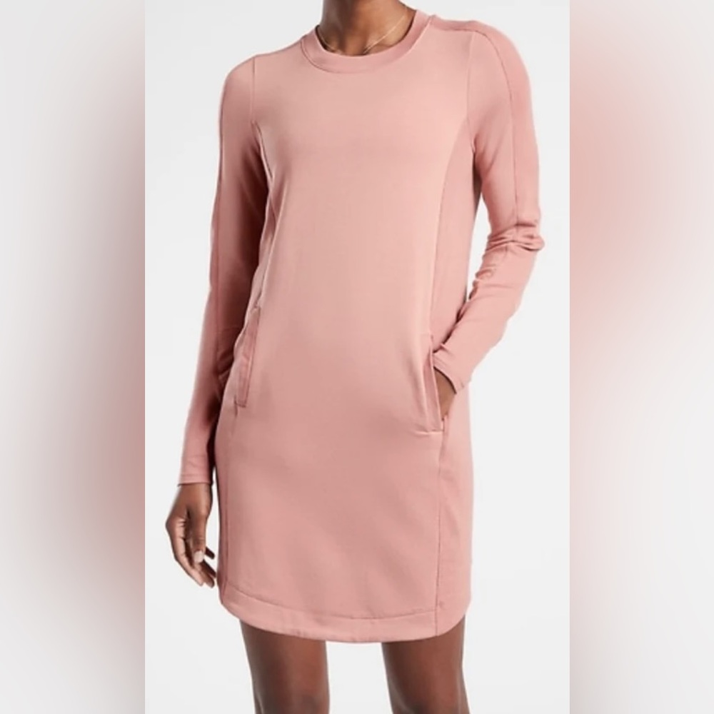 Athleta Balance Dress, Palermo Pink, Large